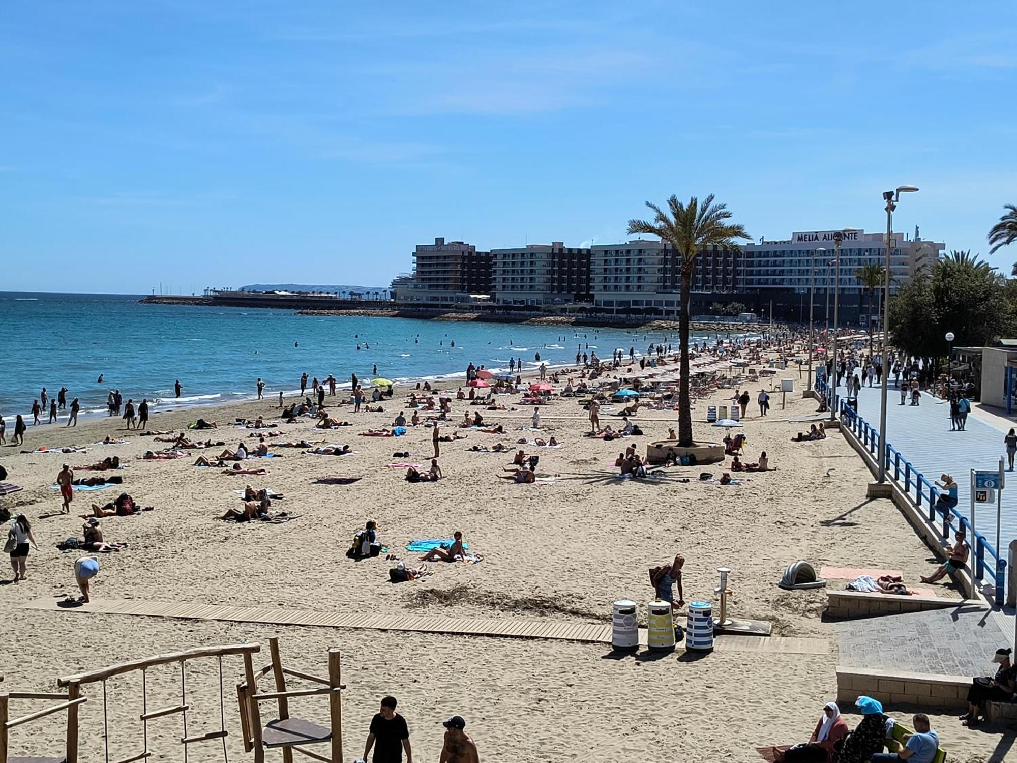 Apartamento Playa Alicante Buitenkant foto