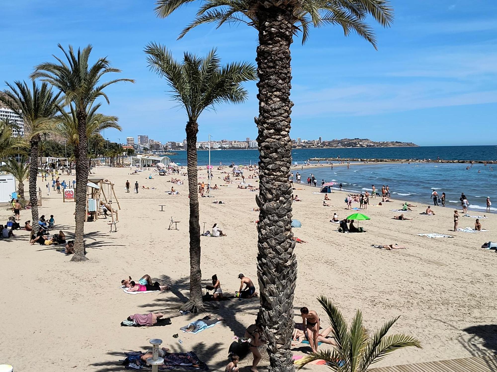 Apartamento Playa Alicante Buitenkant foto